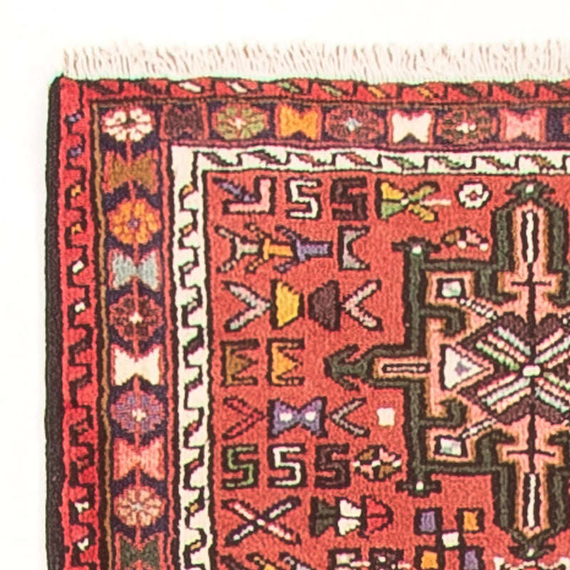 Hamadan Teppich 77x481cm - Perserteppich - rot