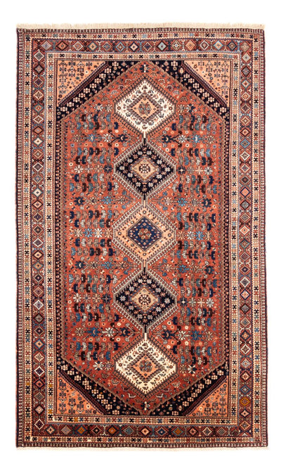 Yalameh Teppich 153x240cm - Perserteppich - rot