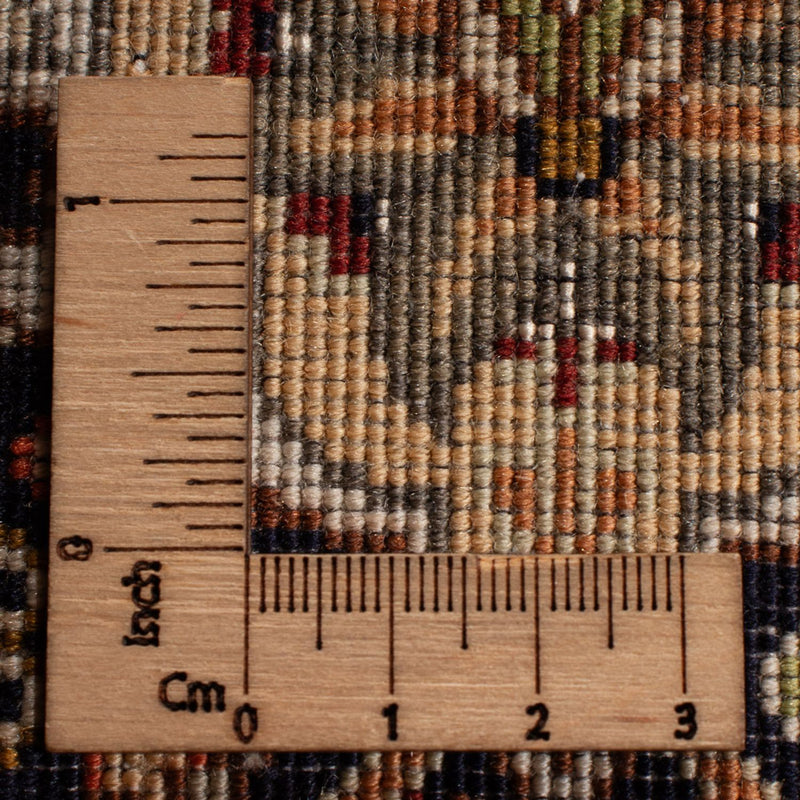 Täbriz - 50 Raj Teppich 202x300cm - Perserteppich - dunkelblau