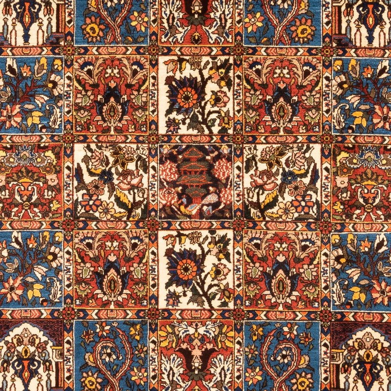 Bachtiar Teppich 202x303cm - Perserteppich - bordeauxrot