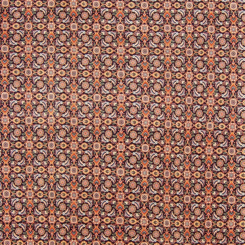 Täbriz - 50 Raj Teppich 204x307cm - Perserteppich - dunkelblau