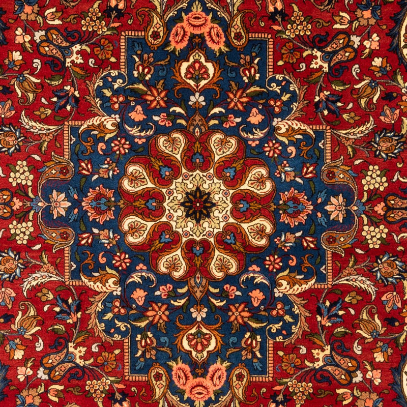 Bidjar - Takab Teppich 204x296cm - Perserteppich - dunkelblau