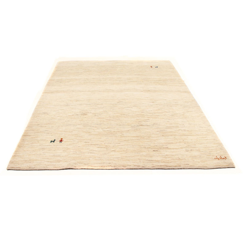Gabbeh Persisch Teppich 178x240cm - Perserteppich Wollteppich - creme