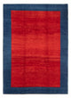 Gabbeh Persisch Teppich 200x280cm - Perserteppich Wollteppich - rot
