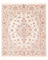 Täbriz - 50 Raj Teppich 150x195cm - Perserteppich - creme – product image