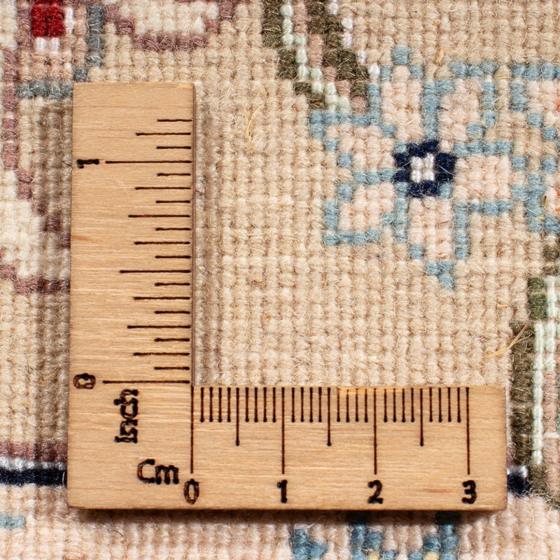 Täbriz - 50 Raj Teppich 150x196cm - Perserteppich - creme