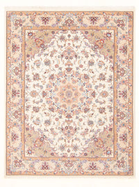 Täbriz - 50 Raj Teppich 147x195cm - Perserteppich - creme – product image