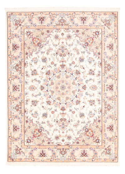 Täbriz Teppich 150x202cm - Perserteppich - creme