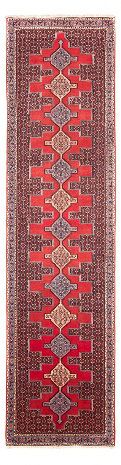Senneh Teppich 90x362cm - Perserteppich - rot