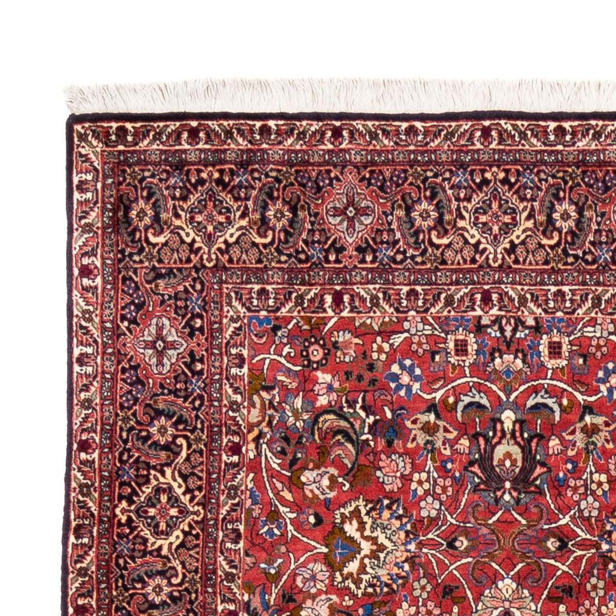 Bidjar - Takab Teppich 197x246cm - Perserteppich - bordeauxrot
