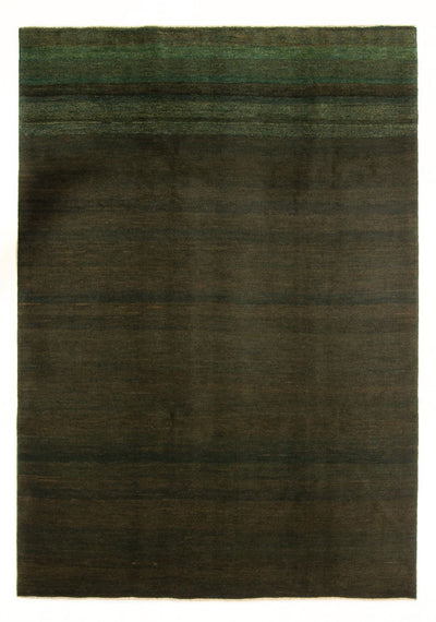Gabbeh Persisch Teppich 202x282cm - Perserteppich Wollteppich - grün
