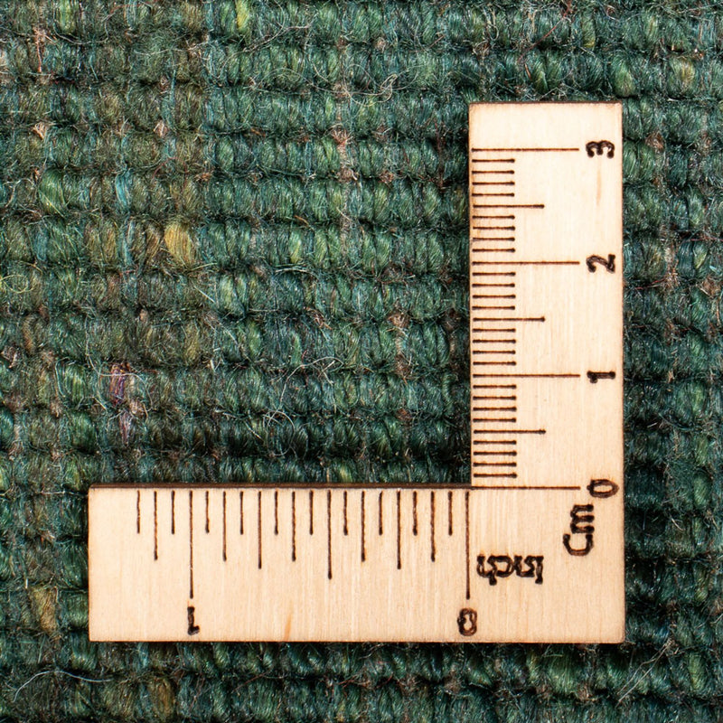 Gabbeh Persisch Teppich 202x282cm - Perserteppich Wollteppich - grün