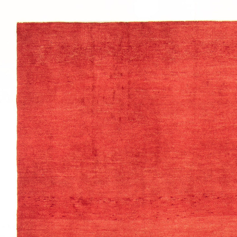 Gabbeh Persisch Teppich 197x293cm - Perserteppich Wollteppich - rot