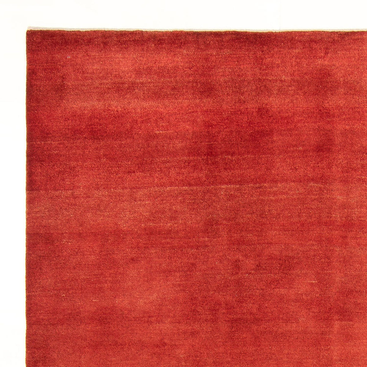 Gabbeh Persisch Teppich 204x276cm - Perserteppich Wollteppich - rot