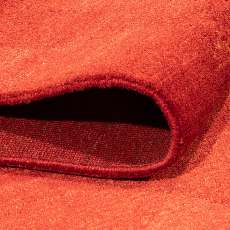 Gabbeh Persisch Teppich 205x280cm - Perserteppich Wollteppich - rot
