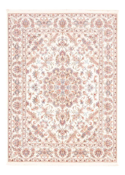 Täbriz Teppich 148x201cm - Perserteppich - creme