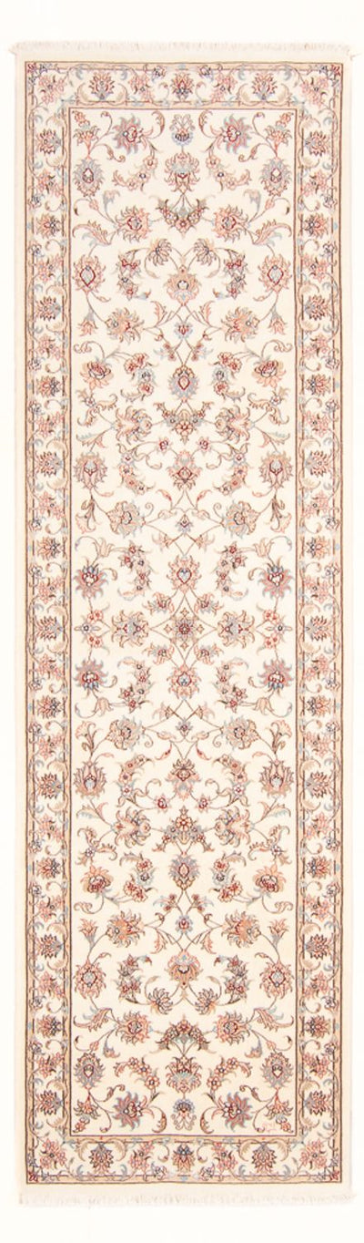 Täbriz - 50 Raj Teppich 86x296cm - Perserteppich - creme