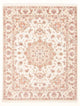 Täbriz - 50 Raj Teppich 149x200cm - Perserteppich - creme