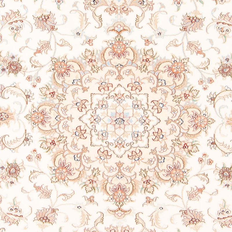 Täbriz - 50 Raj Teppich 149x200cm - Perserteppich - creme