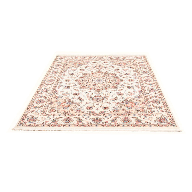 Täbriz - 50 Raj Teppich 150x198cm - Perserteppich - creme