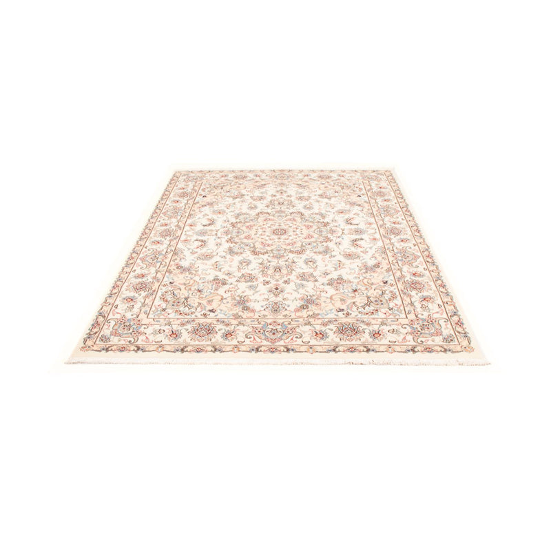 Täbriz - 50 Raj Teppich 150x203cm - Perserteppich - creme