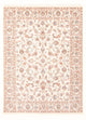 Täbriz - 50 Raj Teppich 148x205cm - Perserteppich - creme