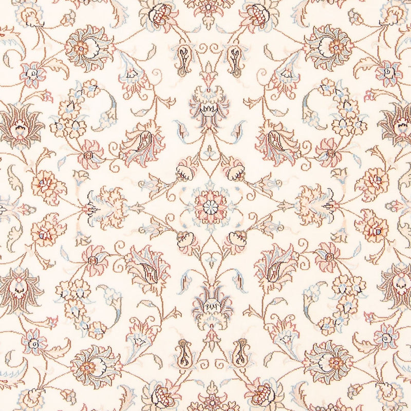 Täbriz - 50 Raj Teppich 148x205cm - Perserteppich - creme