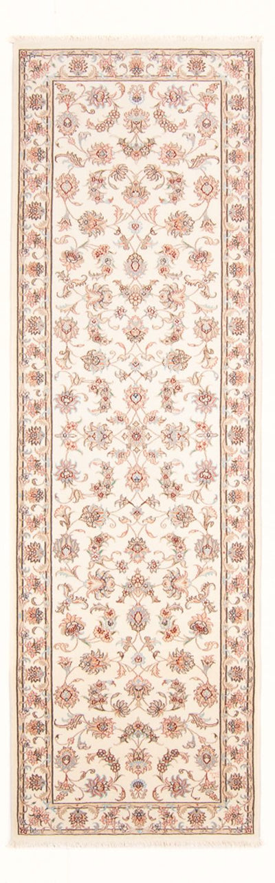 Täbriz - 50 Raj Teppich 89x295cm - Perserteppich - creme