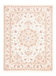 Täbriz Teppich 149x195cm - Perserteppich - creme