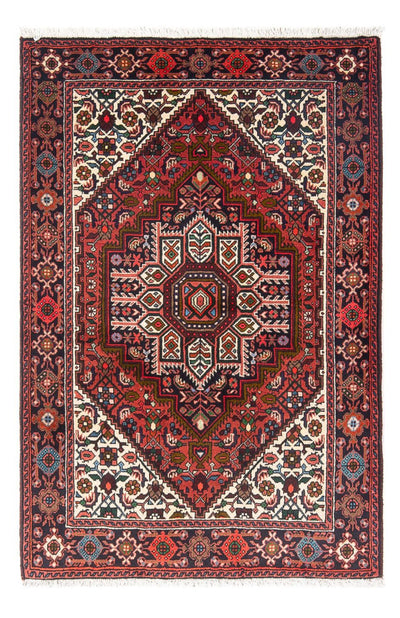 Gholtogh Teppich 77x124cm - Perserteppich - dunkelrot