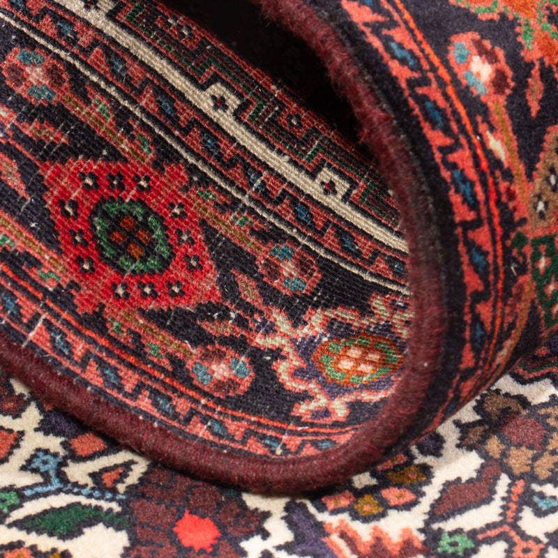 Gholtogh Teppich 77x124cm - Perserteppich - dunkelrot