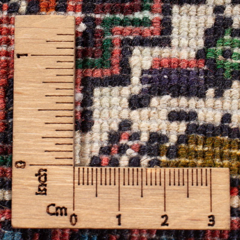 Gholtogh Teppich 77x124cm - Perserteppich - dunkelrot