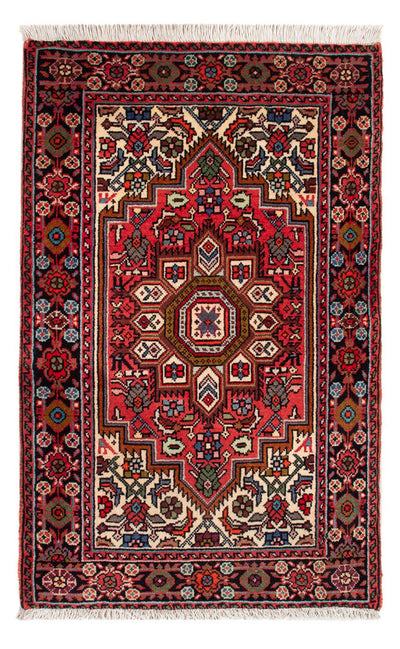 Gholtogh Teppich 58x91cm - Perserteppich - rot