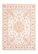 Täbriz Teppich 150x202cm - Perserteppich - creme