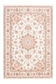 Täbriz Teppich 121x178cm - Perserteppich - creme