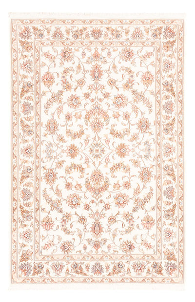 Täbriz Teppich 117x184cm - Perserteppich - creme