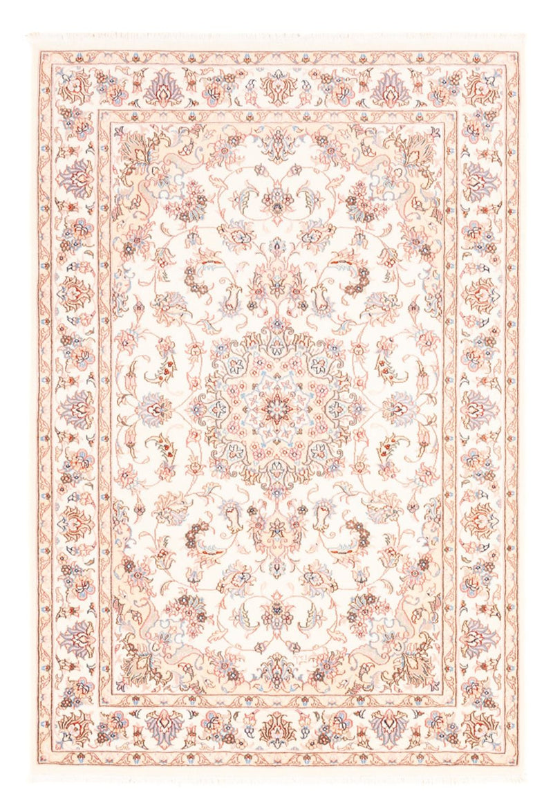 Täbriz Teppich 120x175cm - Perserteppich - creme