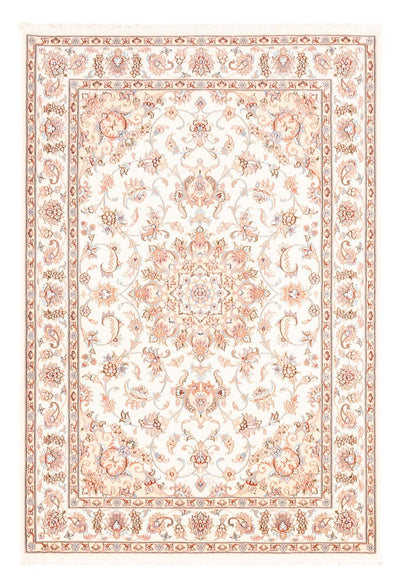 Täbriz Teppich 120x176cm - Perserteppich - creme