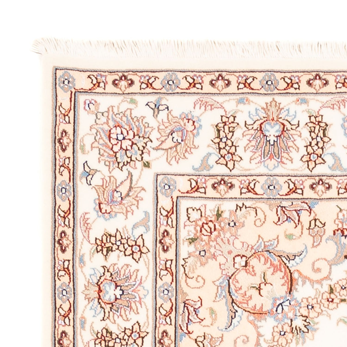 Täbriz Teppich 120x176cm - Perserteppich - creme