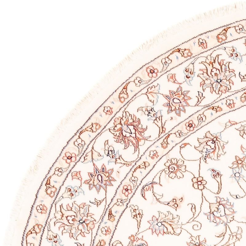 Täbriz Teppich 150x153cm - Perserteppich - creme
