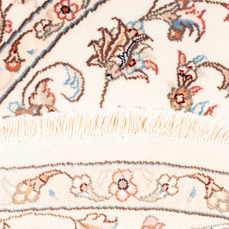Täbriz Teppich 150x153cm - Perserteppich - creme