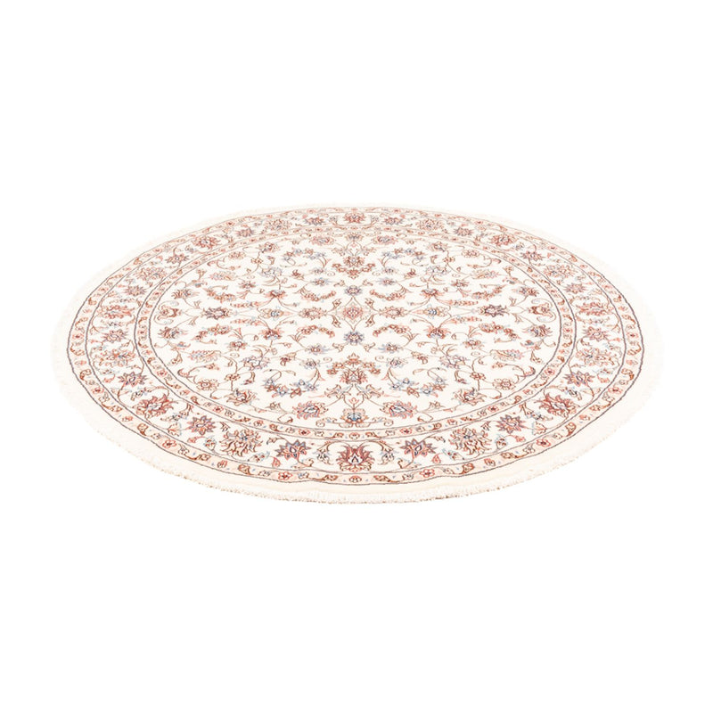 Täbriz Teppich 150x153cm - Perserteppich - creme