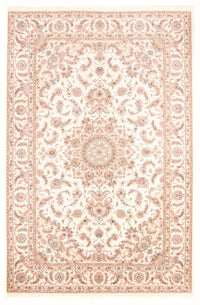 Täbriz - 50 Raj Teppich 195x297cm - Perserteppich - creme – product image