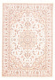 Täbriz - 50 Raj Teppich 167x234cm - Perserteppich - creme