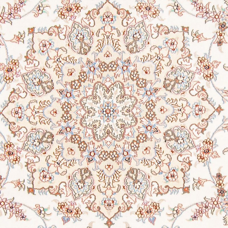 Täbriz - 50 Raj Teppich 167x234cm - Perserteppich - creme