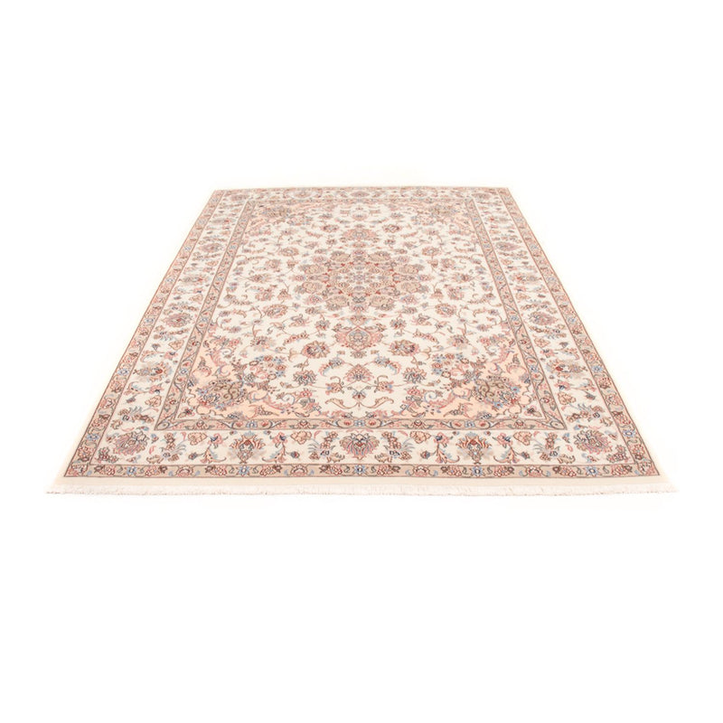 Täbriz - 50 Raj Teppich 166x230cm - Perserteppich - creme