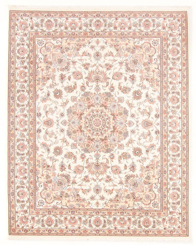 Täbriz - 50 Raj Teppich 197x257cm - Perserteppich - creme