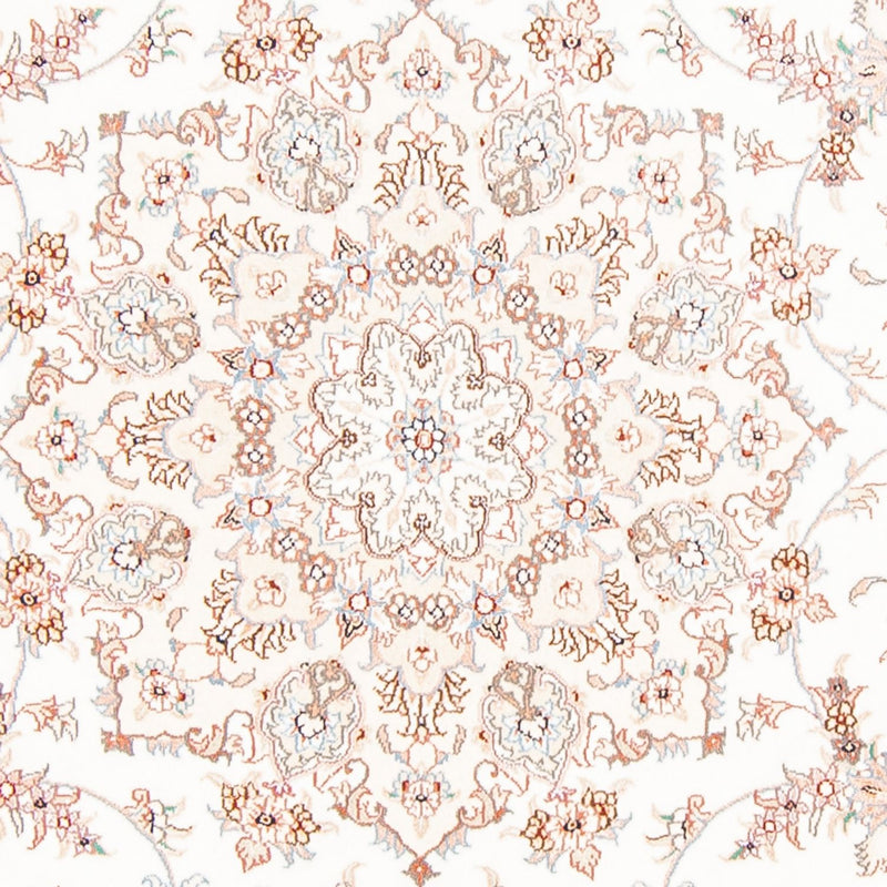 Täbriz - 50 Raj Teppich 170x236cm - Perserteppich - creme