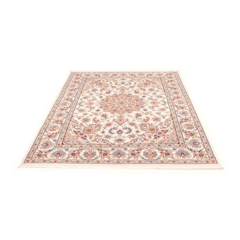 Täbriz - 50 Raj Teppich 149x207cm - Perserteppich - creme