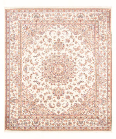Täbriz - 50 Raj Teppich 245x300cm - Perserteppich - creme